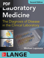 Laboratory Medicine Diagnosis of Disease in Clinical Laboratory 