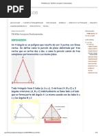 TRIANGULOS - TEORIA Conceptos Fundamentales PDF