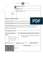 Lesson Plan Food Web