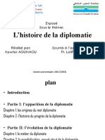 Lhistoire de La Diplomatie