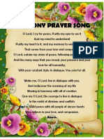 Harmony Prayer Song