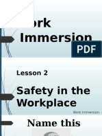 Lesson 2. Safety in The Workplace