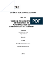 Taller 6 SISTEMA DE MANDOS ELÉCTRICOS