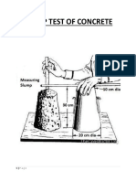 Slump Test of Concrete