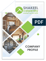 Profile Shakeel Carpentry Joinery Works PDF