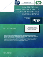 Nom-024-Stps-2001, Vibraciones-Condiciones de Seguridad e Higiene en