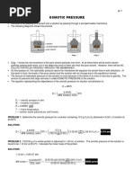 Osmotic Pressure