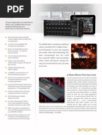 MIDAS - MR18 P0C8H Product Information Document PDF