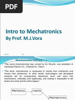 Intro To Mechatronics