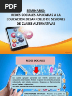 Power Point SEMINARIO REDES SOCIALES