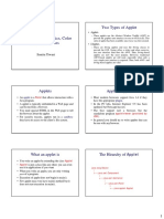 Applet Notes PDF