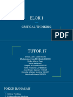 Crirical Thinking T1B1