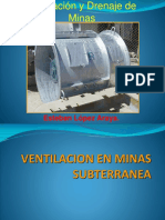 12° Clase de Ventilaión y Drenaje Determinacion de Caudales