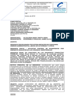 Denuncia Penal Concejal Olaya Ex Alcaldesa Viera Buenaventura