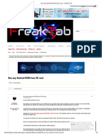 Run Any Android ROM From SD Card