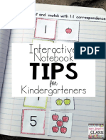 Interactive Notebook TIPSfor Primary Teachers