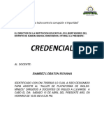 CREDENCIAL