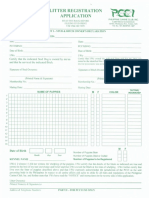 Litter Application Form PDF