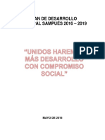 Plan de Desarrollo Municipio de Sampues