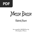 Messe Basse - FAURÉ - Coro SATB PDF