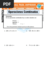 WP Contentuploads201710Ficha de Operaciones Combinadas Ejercicios para Segundo de Primaria - PD