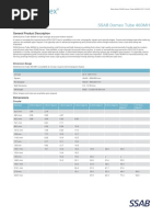 Data Sheet SSAB Domex Tube 460MH 2017-04-25 PDF