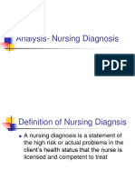 Nursing Diagnosis