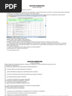 Cuestionario Gestion Ambiental