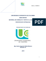 Lectura PRESUPUESTO DE VENTAS PDF