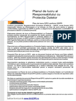 Model Elaborare A Planului de Lucru Al Responsabilului Cu Protectia Datelor Dpo Examen ANC Cod COR 242231