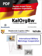 International Cooperation in Field Calibration, Req (1) - Stan