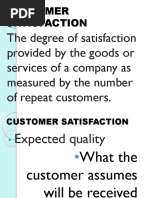 Customer Satisfaction TQM