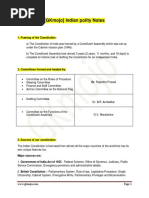 Indian Polity Notes PDF