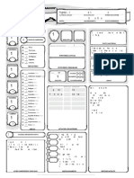 D&D 5e Scheda Personaggio PDF