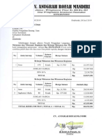 Surat Penawaran Pengadaan Makanan Dan Minuman