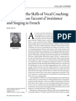 Vocal Coaching PDF