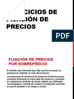 15 Ejercicios de Fijación de Precios