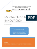 LA DISCIPLINA DE LA INNOVACION (Carol Miranda)