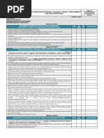 Lista de Verificación HSE Contratistas Actualizado 2019 PDF