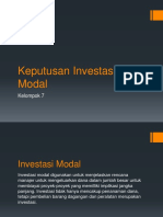 Akt Manajemen Keputusan Investasi Modal