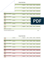 Project Work Plan: Revision Date: Month/Day/Year 0:00 AM Page 1