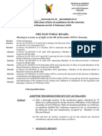 Resolution Des Listes Acceptees Legislative ( (Final English Version)