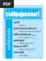 Colloquamur Schola