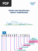 Highly Compressor Model Code Identification