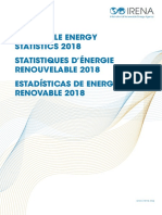 IRENA Renewable Energy Statistics 2018