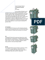 Woodward Mechanical Governors For Steam Turbines