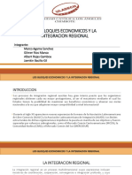 Bloques Economicos y Integracion Regional