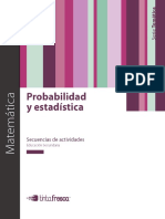 Probabilidad y Estadistica