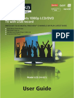 User Guide LCD TECHNIKA LCD 24-621 - L2M16+DVD PDF