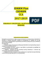 Concepcion CBDRRM, Cca and BDRRM Plan